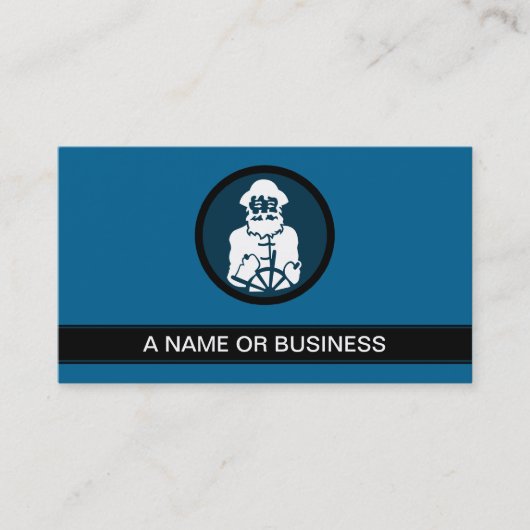 キャプテンブルーバブル 名刺 (正面)