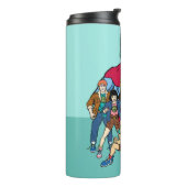 キャプテンプラネットグループグラフィック – パワーはあなたのものだ! タンブラー (回転左)