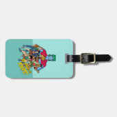 キャプテンプラネットグループグラフィック – パワーはあなたのものだ! ラゲッジタグ (正面横)