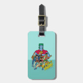 キャプテンプラネットグループグラフィック – パワーはあなたのものだ! ラゲッジタグ (正面縦)