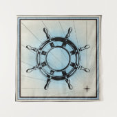 キャプテンホイール タペストリー (正面(横))