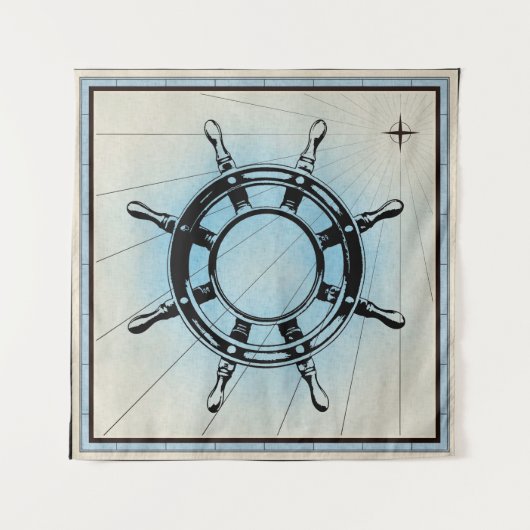 キャプテンホイール タペストリー (正面)