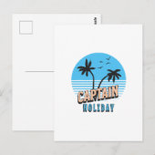 キャプテンホリデイ ポストカード (正面/裏面)