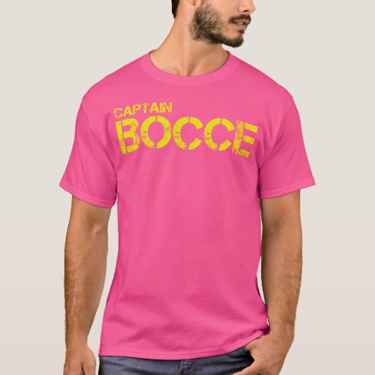 キャプテンボッチャ Tシャツ (正面)