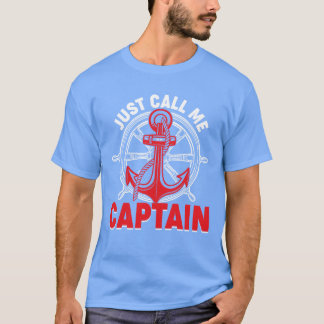 キャプテンボートセーラーアンカーボア Tシャツ