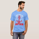 キャプテンボートセーラーアンカーボア Tシャツ (正面フル)