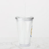 キャプテンボートネームいかり金ゴールドスタイルローレルスター アクリルタンブラー (右)