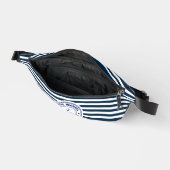 キャプテンボート名航海のいかりブルーホワイト ファニーパック (見開き)