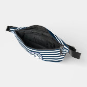 キャプテンボート名航海のいかりブルーホワイト ファニーパック (見開き)