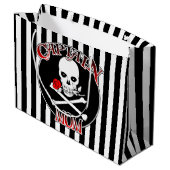 キャプテンママ抱き枕 ラージペーパーバッグ (裏面アングル)