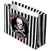 キャプテンママ抱き枕 ラージペーパーバッグ (正面アングル)