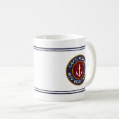 キャプテンマルーン航海のいかりマグ コーヒーマグカップ (正面右)