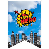 キャプテンワンダーパンツハッピーバースデー バンティングフラッグ (第1の旗)