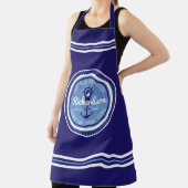 キャプテンヴィンテージロ航海のープいかりヘルムボート エプロン (インサイチュ)