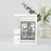 キャプテン教え、アイリアス・ブラック・ヒゲ ポストカード (スタンド正面)