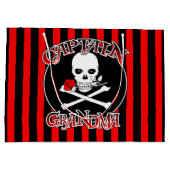 キャプテン祖母抱き枕 ラージペーパーバッグ (裏面)