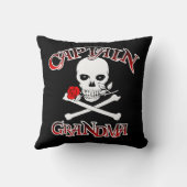 キャプテン祖母装飾用クッション クッション (裏面)