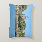 キャプテン素晴らしアイランドライトハウスコネチカット枕 アクセントクッション (裏面(縦))