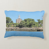 キャプテン素晴らしアイランドライトハウスコネチカット枕 アクセントクッション (裏面)