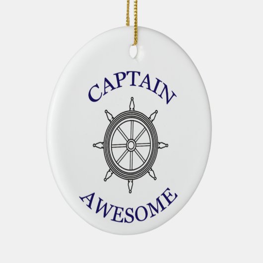 キャプテン素晴らしオーナメント セラミックオーナメント (右)