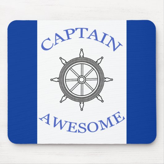 キャプテン素晴らし・マウセパド マウスパッド (正面)