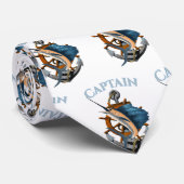 キャプテン航海のいかり深いシー魚釣り ネクタイ (ロール)
