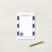 キャプテン航海のズホイール名を追加4 x 6 ポストイット (デスク上)