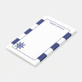 キャプテン航海のズホイール名を追加4 x 6 ポストイット (アングル)