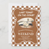 キャプテン航海のハットバチェロレッテ 招待状 (正面)