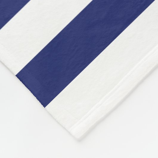 キャプテン航海のブルーいかり追加の名前 フリースブランケット (角)