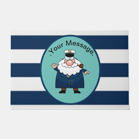 キャプテン航海の ドアマット (正面)