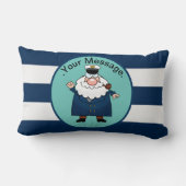 キャプテン航海の ランバークッション (裏面)