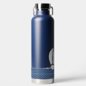 キャプテン（あなたの名前）を絶縁 ウォーターボトル (正面)