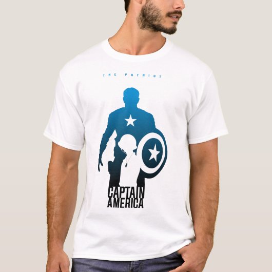キャプテン・アメリカ Tシャツ (正面)