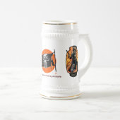 キャプテン・オナーとヨマーン・ルクスの冒険! ビールジョッキ (正面右)