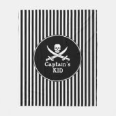 キャプテン・キッド フリースブランケット (正面)