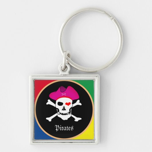 キャプテン·グレース&パイレーツ·トレジャー島/ガールズ キーホルダー (正面)