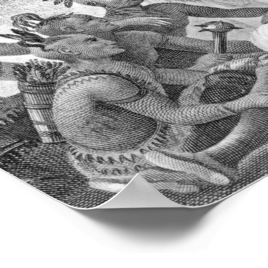 キャプテン・スミスはポカホンタスに救出された ポスター (角)