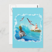 キャプテン・タートル ポストカード (正面/裏面)