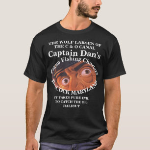 キャプテン・ダンC&O運河のオオカミ・ラーセン Tシャツ