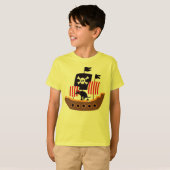 キャプテン・バークビアード出航! Tシャツ (正面フル)