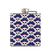 キャプテン&パイレーツスカル海賊旗/トレジャー フラスク (裏面)