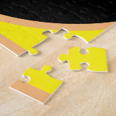 キャプテン&パイレーツ国旗 – 宝島/キッズ ジグソーパズル (側面)