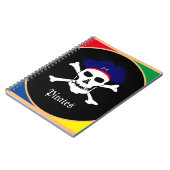 キャプテン&パイレーツ国旗 – 宝島/キッズ ノートブック (左側)