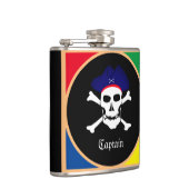 キャプテン&パイレーツ国旗 – 宝島/パーティー フラスク (右)