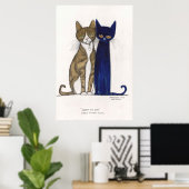 キャプテン&ピートオンキャンバス ポスター (ホームオフィス)