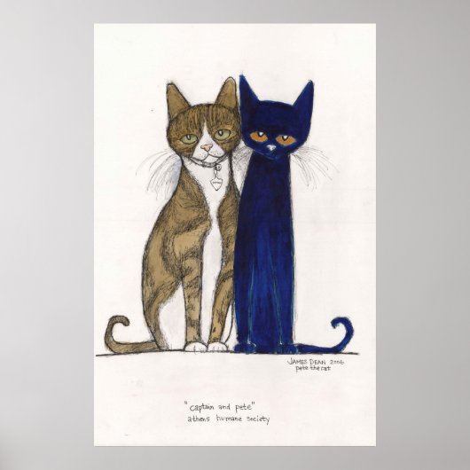 キャプテン&ピートオンキャンバス ポスター (正面)