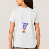 “キャプテン・フリーダム - 永遠の自由 Tシャツ (裏面)