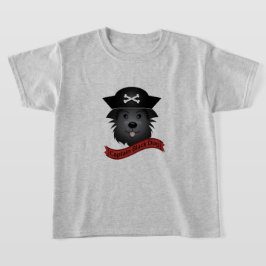 キャプテン ブラックドッグ - キッズ向けベーシックTシャツ Tシャツ