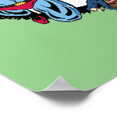 キャプテン・プラネットとプラネタイツ・サークルグラフィック ポスター (角)